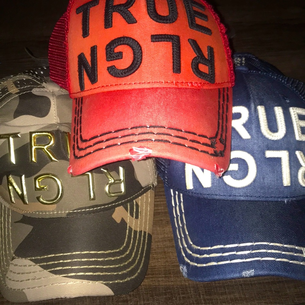 Tru Religion hats 🧢